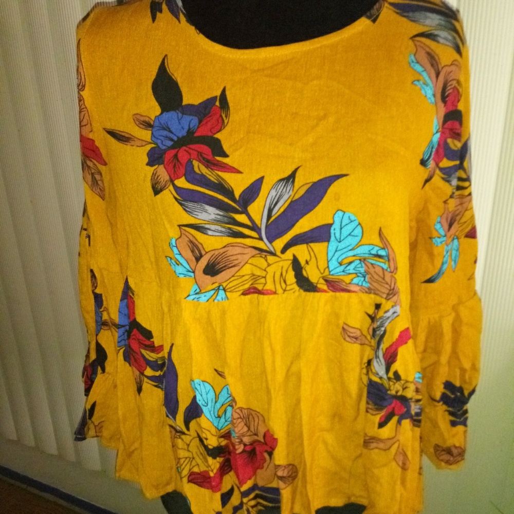 Babydoll style blouse